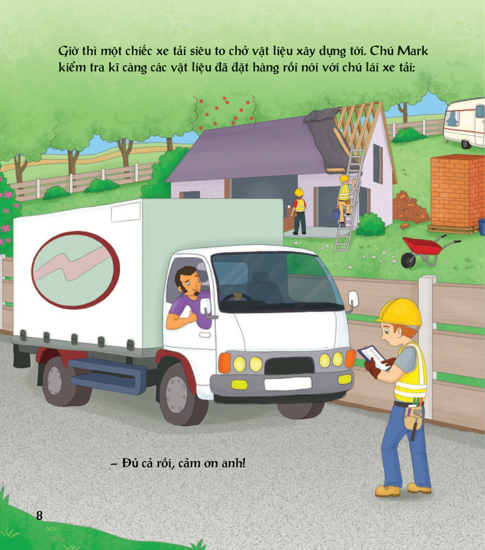 em thích nghề nào? - kĩ sư xây dựng