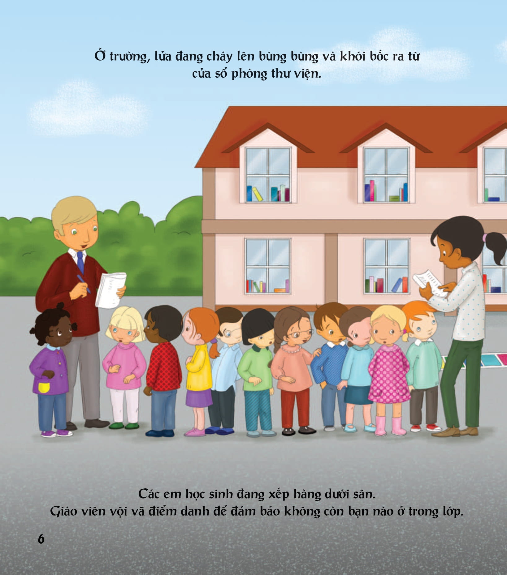 em thích nghề nào? - lính cứu hỏa