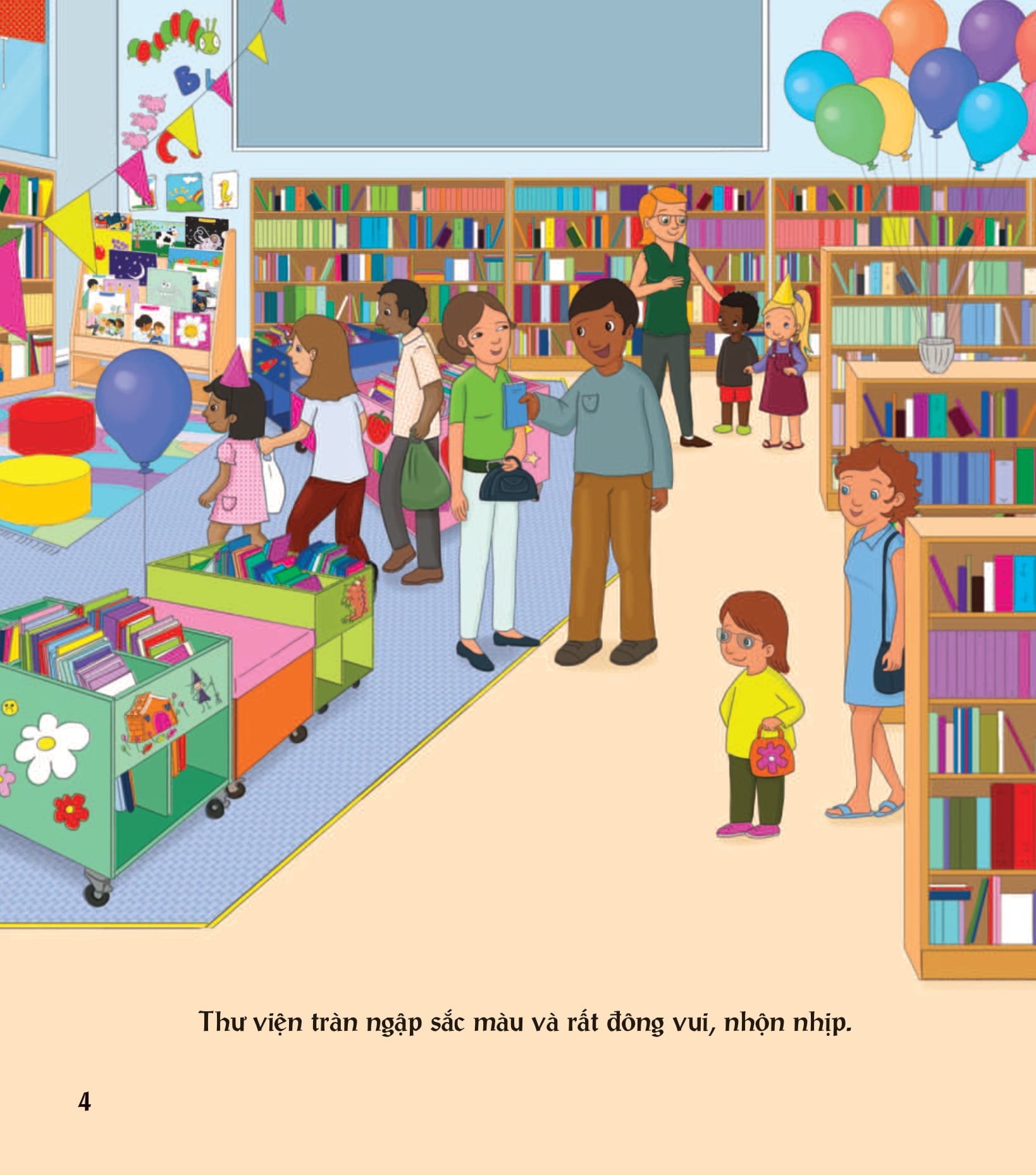 em thích nghề nào? - thủ thư