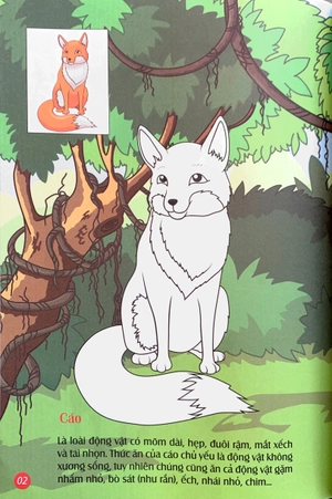 em tô màu - khu rừng kỳ ảo