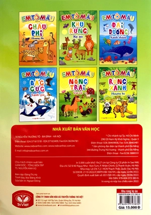 em tô màu - khu rừng kỳ ảo