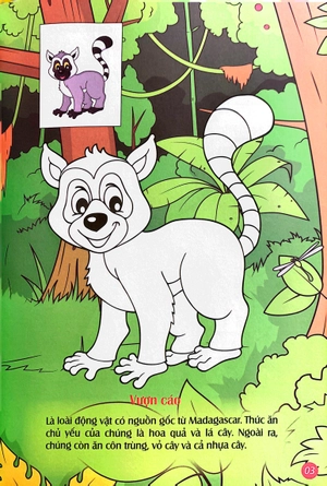 em tô màu - rừng xanh huyền bí