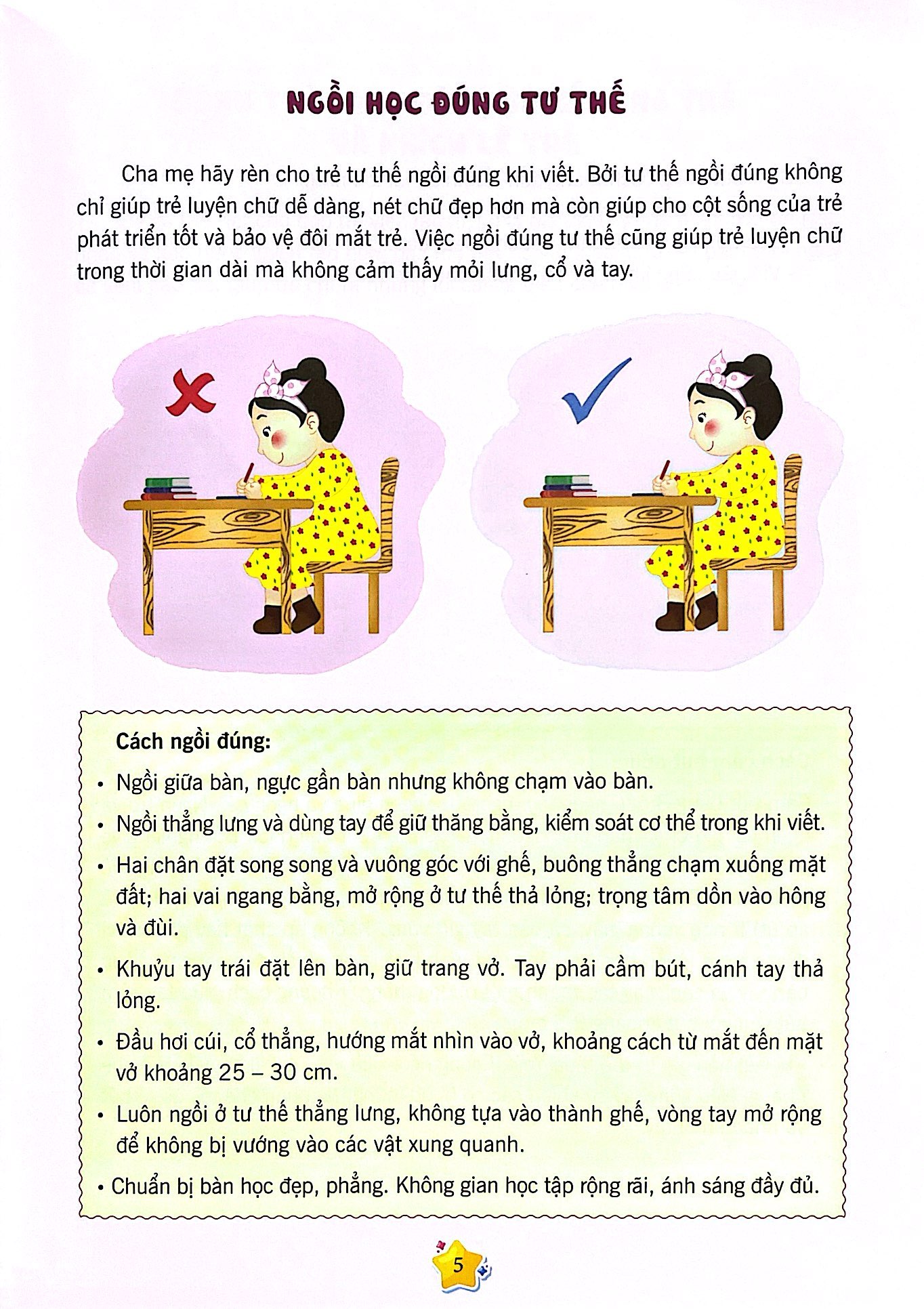 em tự tin vào lớp một - khéo viết chữ