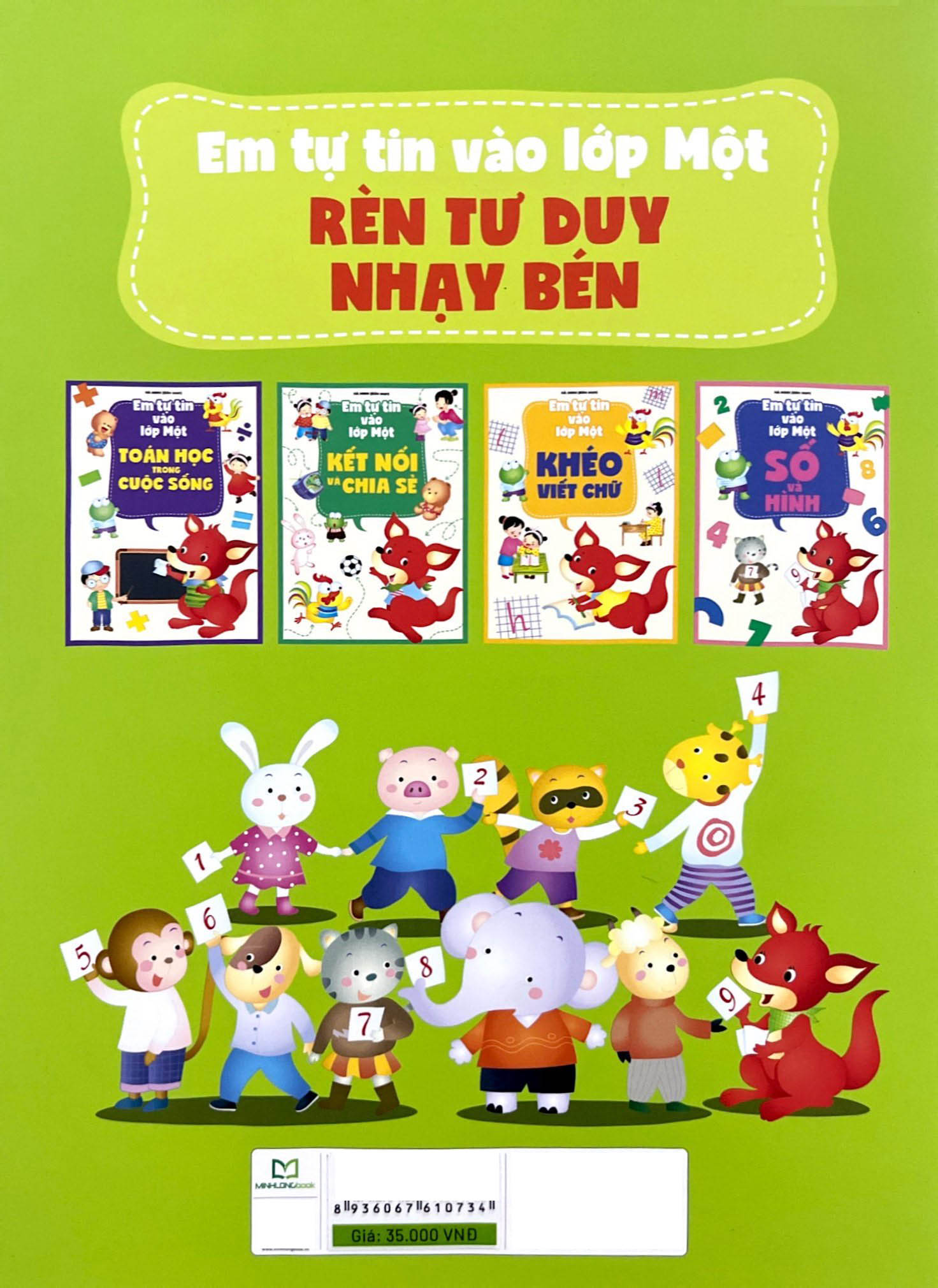 em tự tin vào lớp một - rèn tư duy nhạy bén