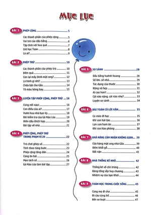 em tự tin vào lớp một - toán học trong cuộc sống