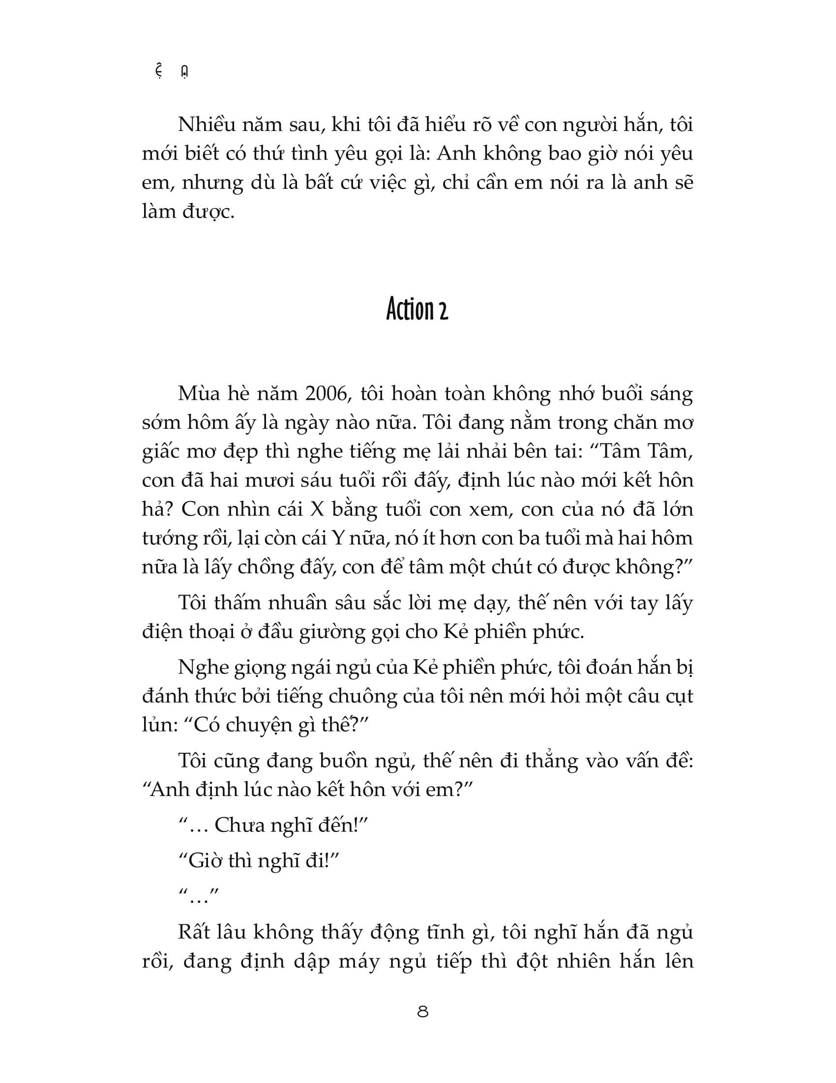 em vốn thích cô độc, cho đến khi có anh