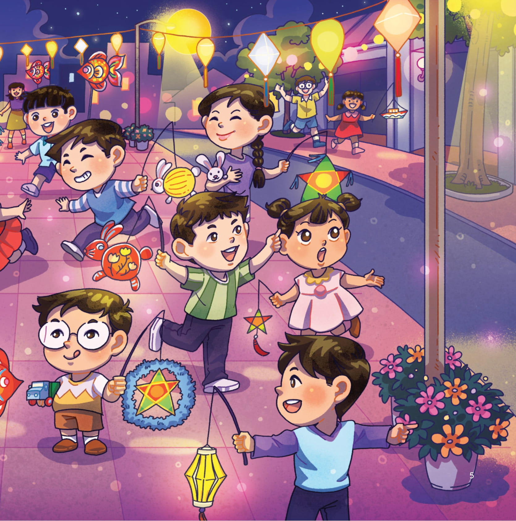 em vui tết trung thu