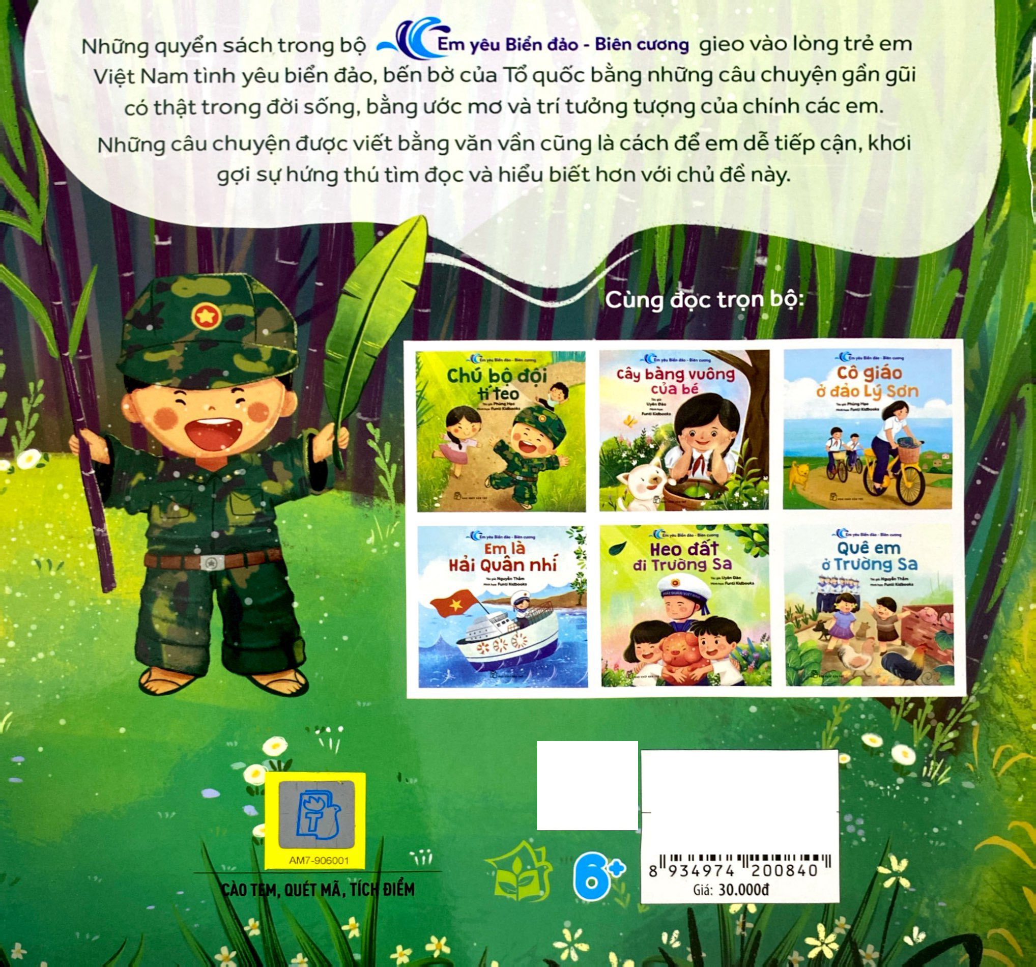 em yêu biển đảo-biên cương - chú bộ đội tí teo