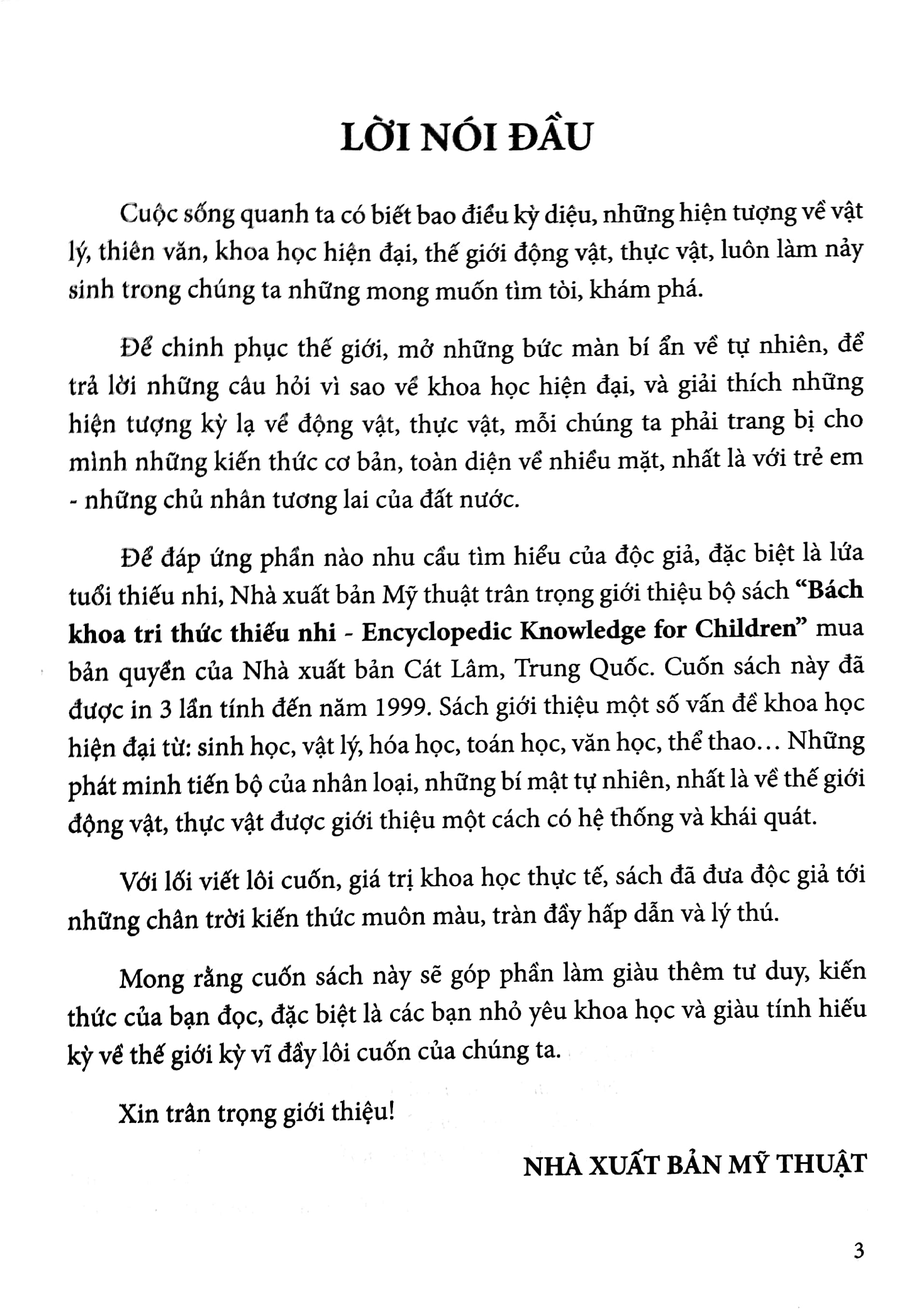 em yêu khoa học - bách khoa tri thức thiếu nhi