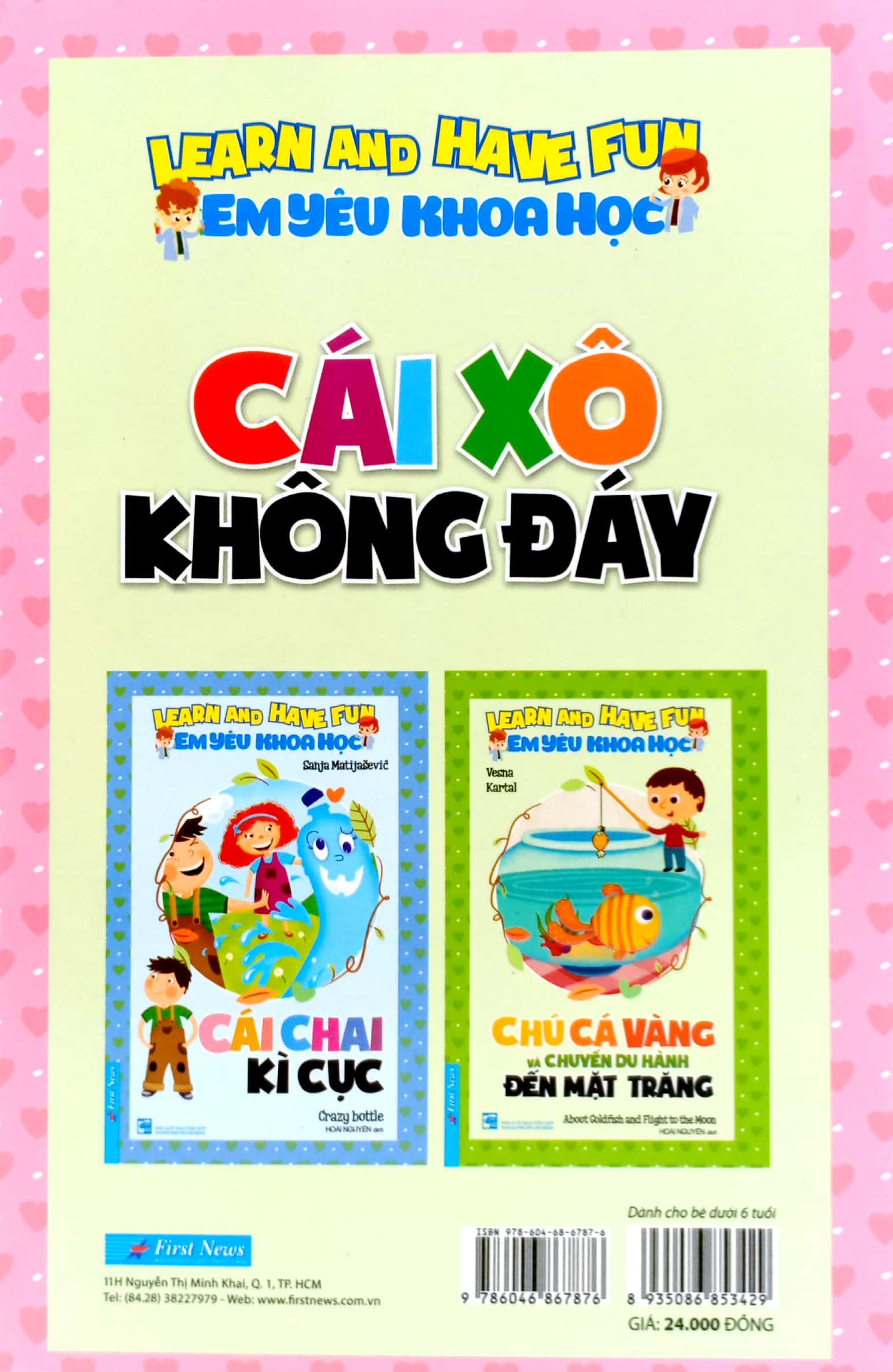 em yêu khoa học - cái xô không đáy (tái bản 2020)