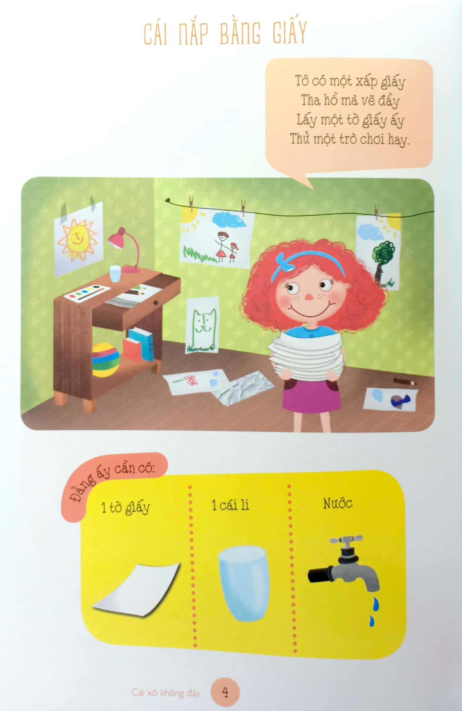 em yêu khoa học - cái xô không đáy (tái bản 2020)