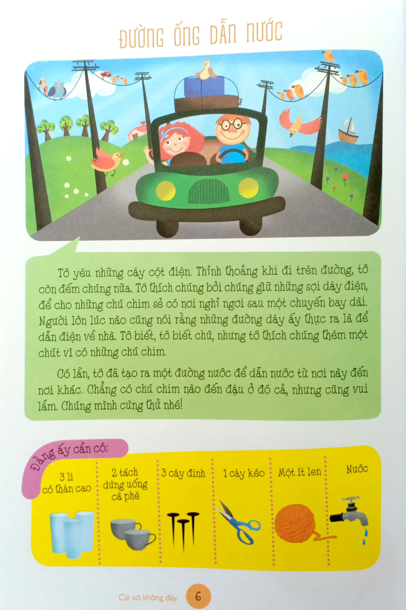 em yêu khoa học - cái xô không đáy (tái bản 2020)