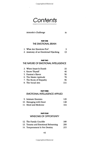 emotional intelligence