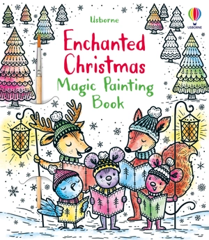 enchanted christmas magic painting book