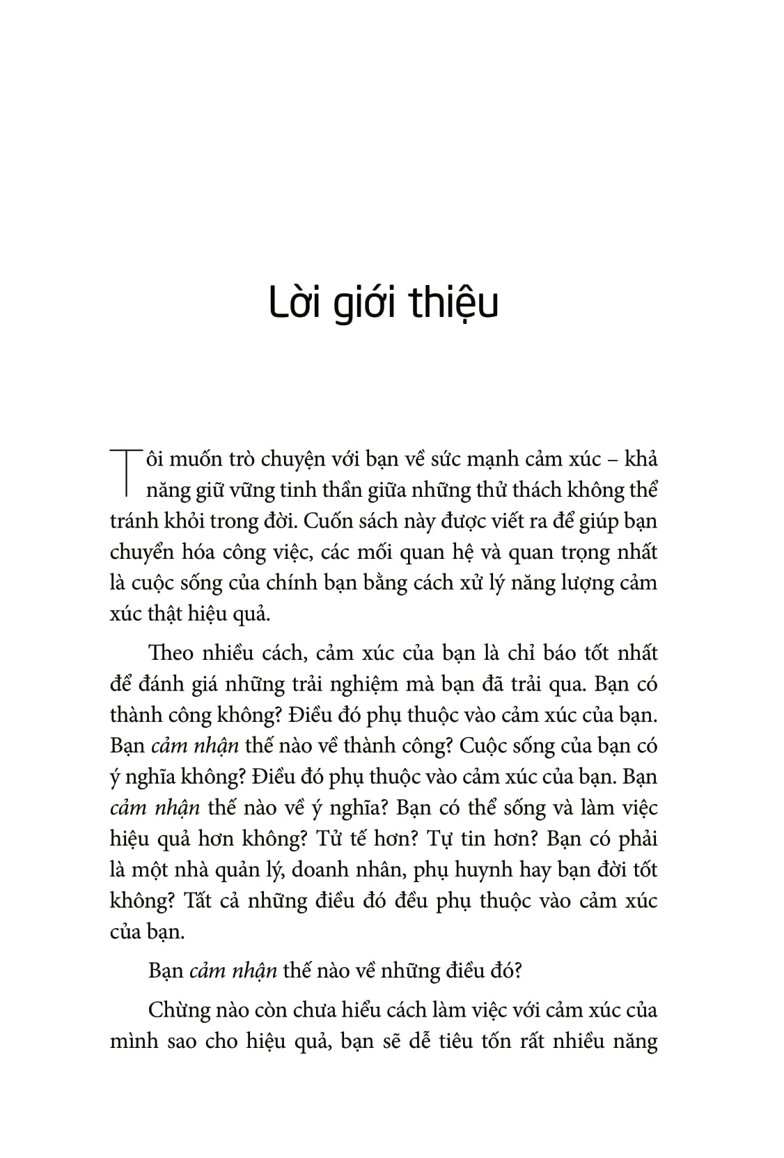 enegy rising - năng lượng cảm xúc