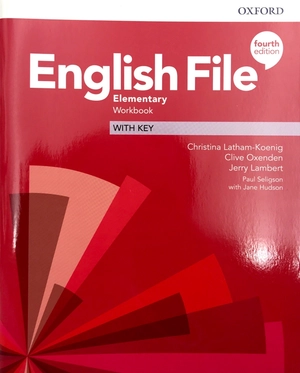 english file 4th edition: elementary: workbook with key