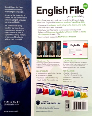 english file 4th edition: intermediate: student's book with online practice