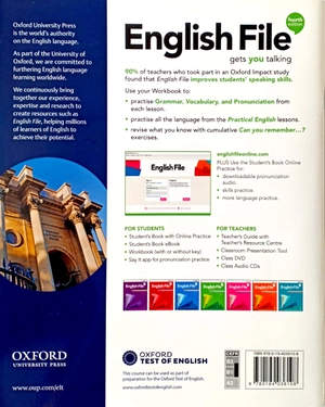 english file 4th edition: intermediate: workbook with key