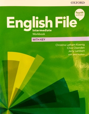 english file 4th edition: intermediate: workbook with key