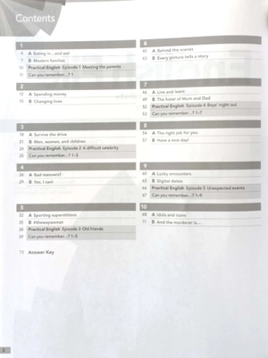english file 4th edition: intermediate: workbook with key