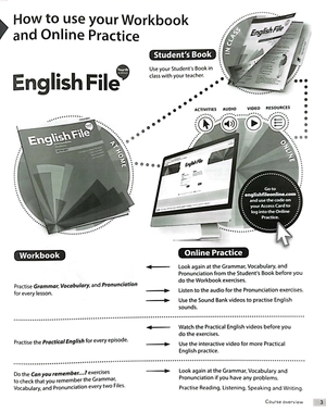 english file 4th edition: intermediate: workbook with key