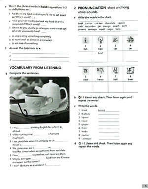 english file 4th edition: intermediate: workbook with key