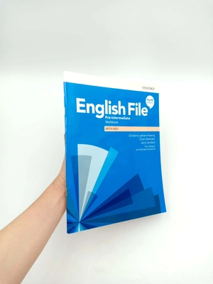 english file 4th edition: pre-intermediate: workbook with key