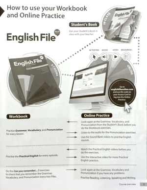 english file 4th edition: pre-intermediate: workbook with key