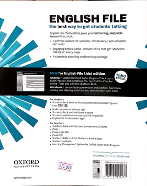 english file: advanced workbook with key 3rd edition