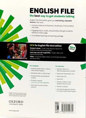english file intermediate: student's book third edition with itutor