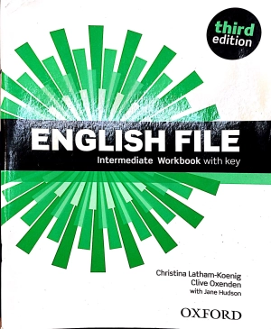 english file intermediate: workbook with key