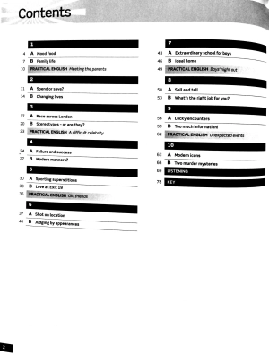 english file intermediate: workbook with key