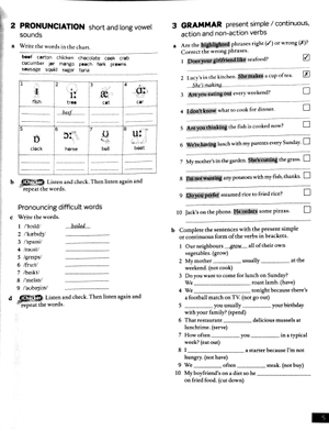 english file intermediate: workbook with key