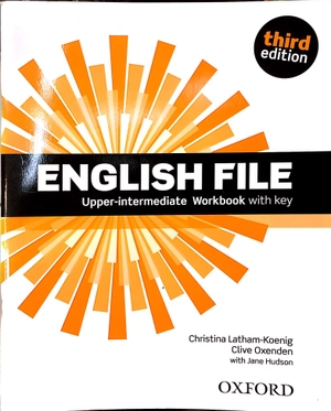 english file upper-intermediate: workbook with key 3rd edition