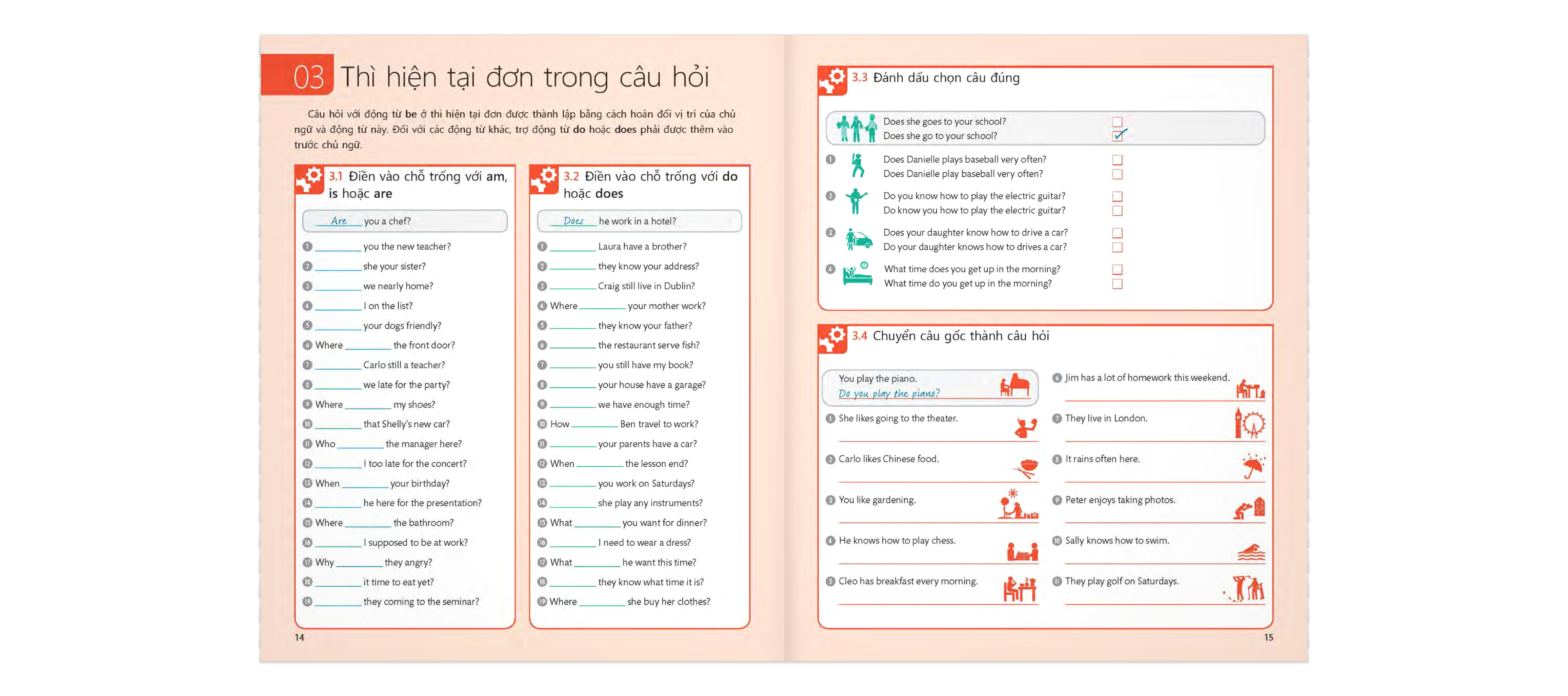 english for everyone - grammar guide - practice book
