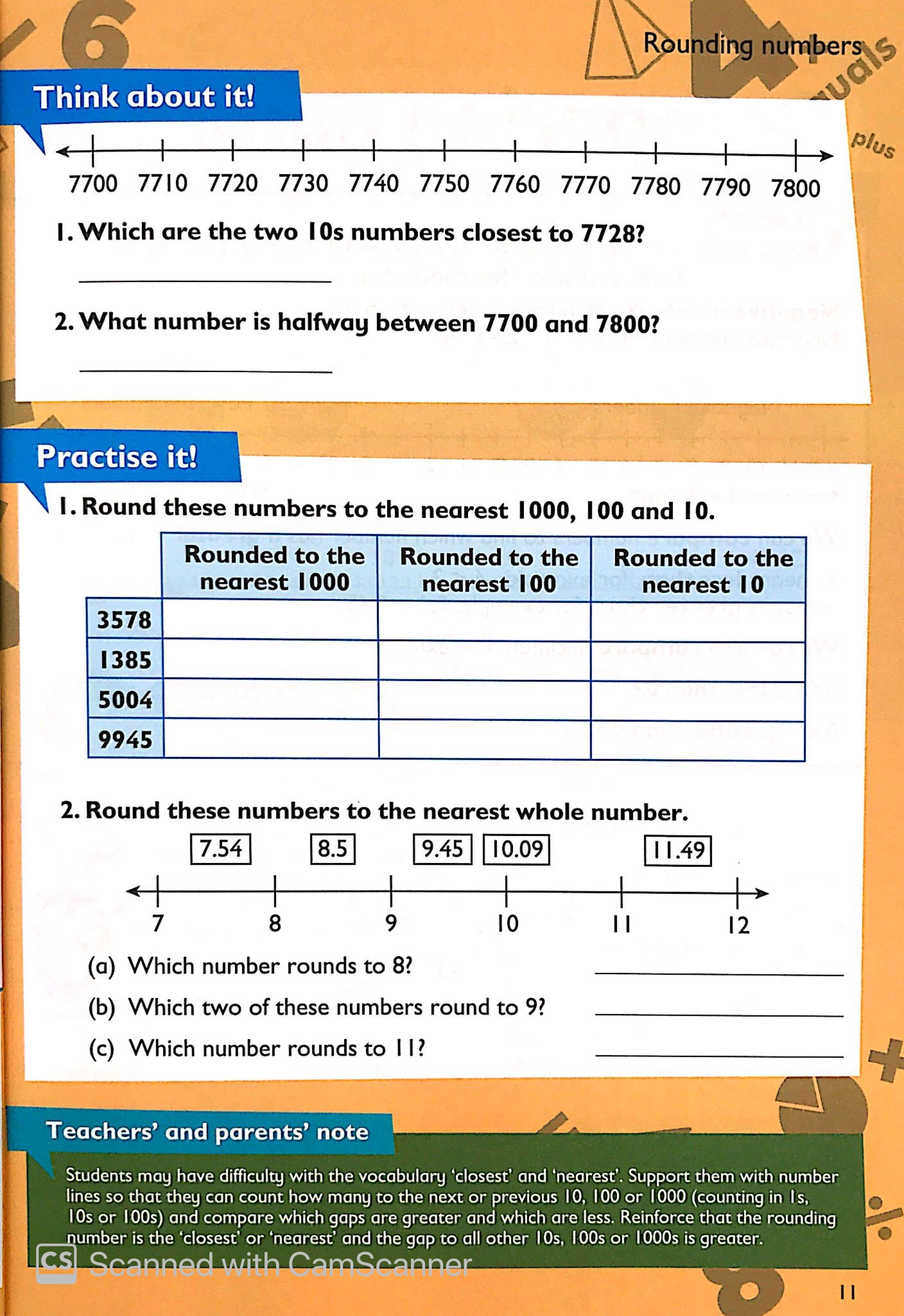 english for mathematics book c