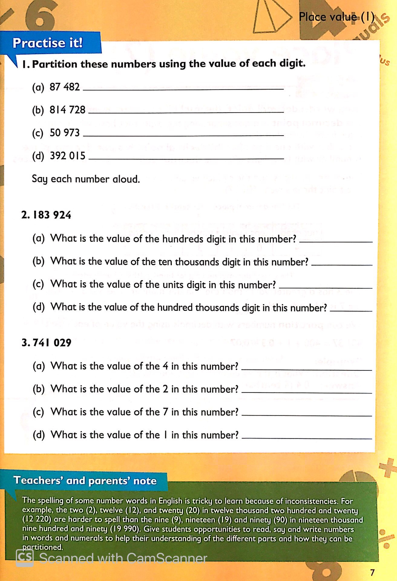 english for mathematics book c