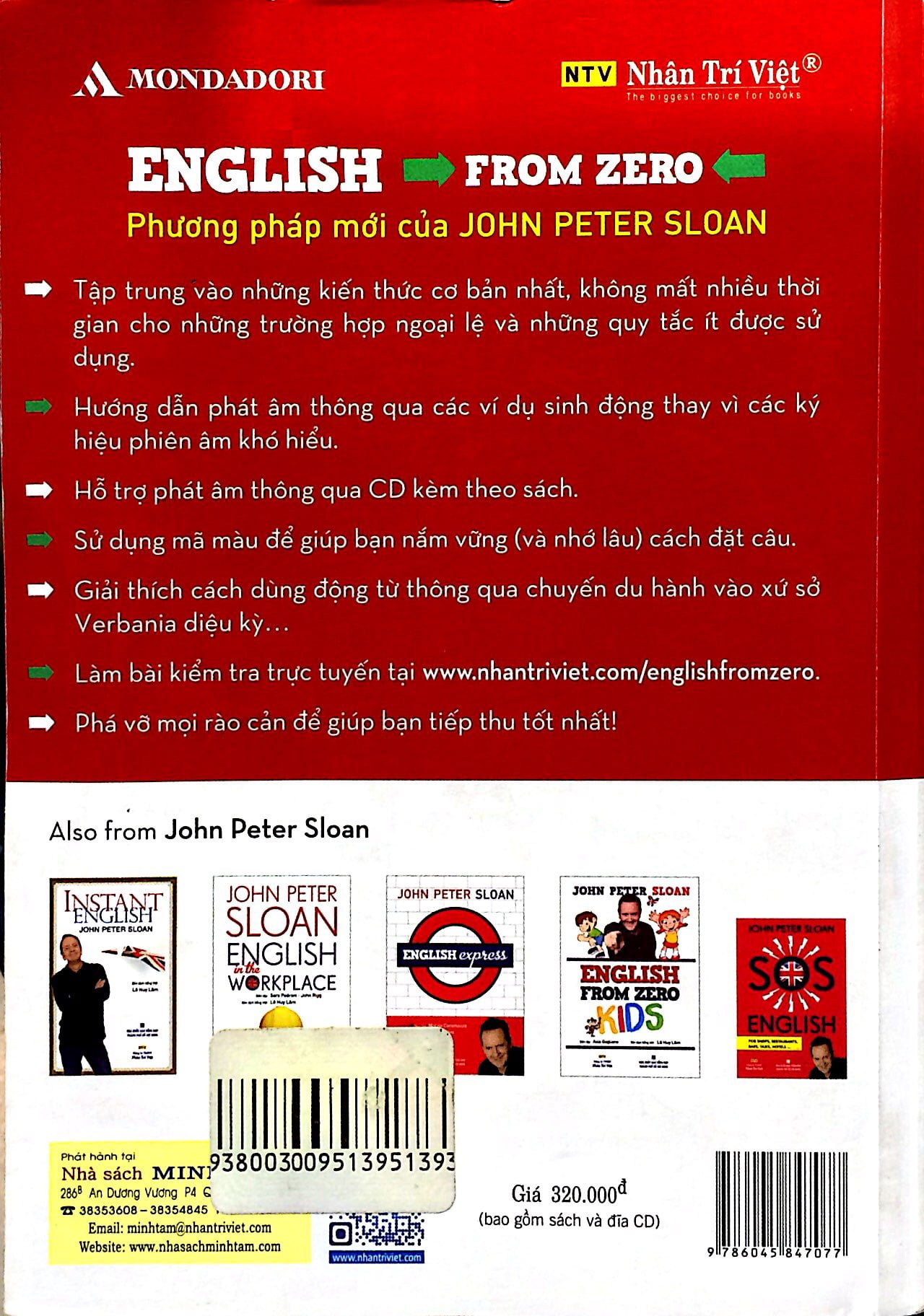 english from zero (kèm cd)