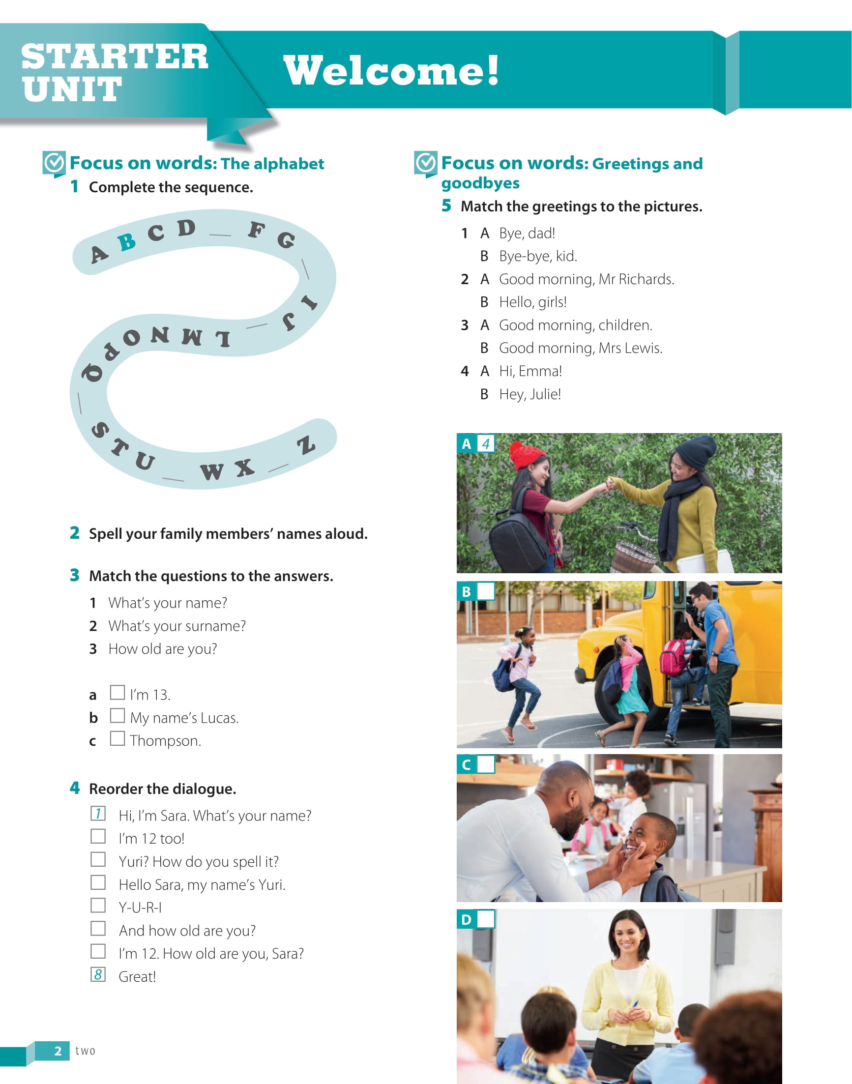 English Goals 1 - Level Pre-A1 - Workbook