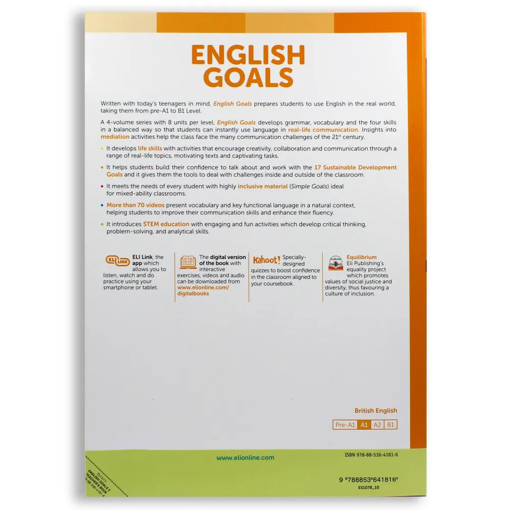 English Goals 2 - Level A1 - Teacher's Book