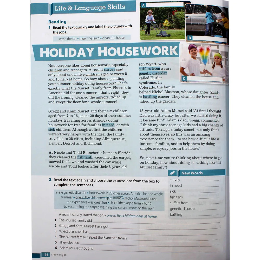 English Goals 2 - Level A1 - Workbook