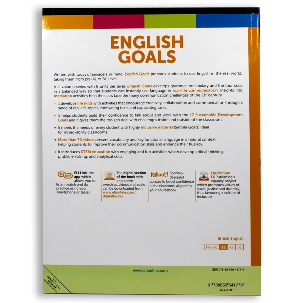 English Goals 2 - Level A1 - Workbook