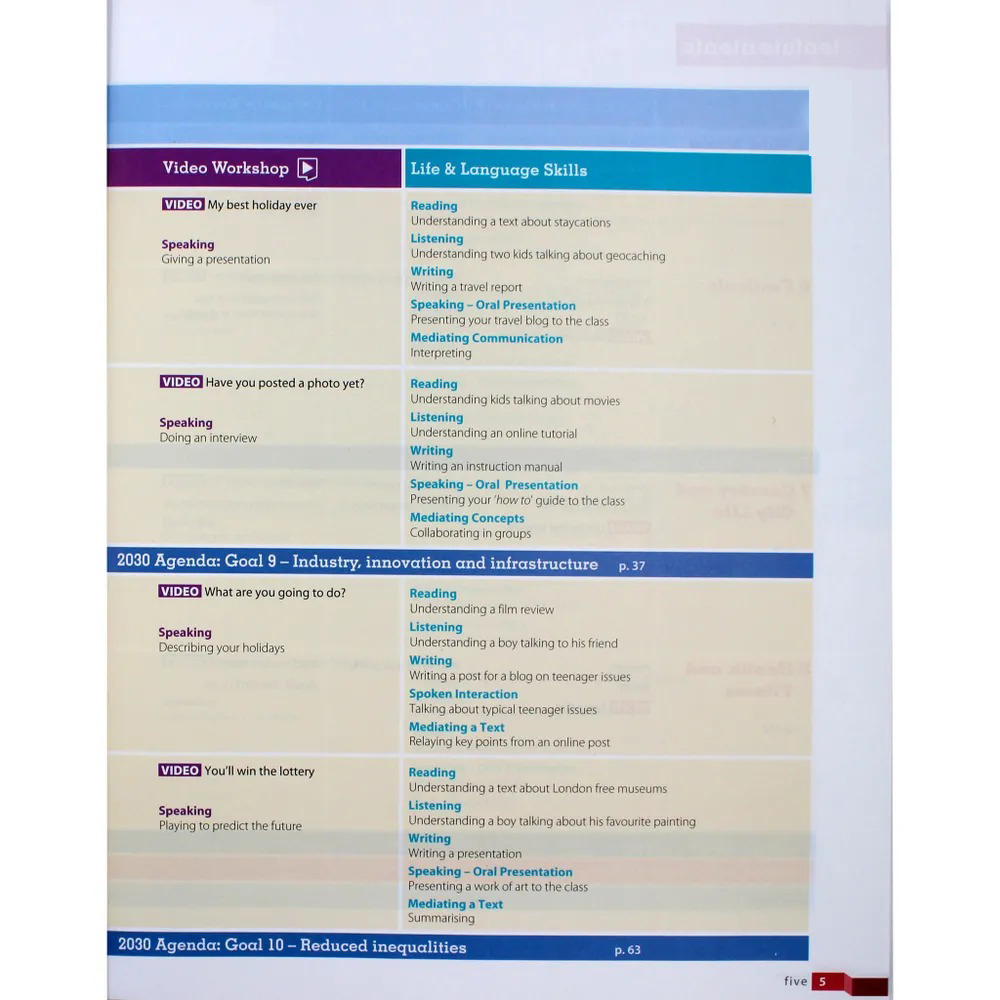 English Goals 3 -  Level A2 - Student’s Book