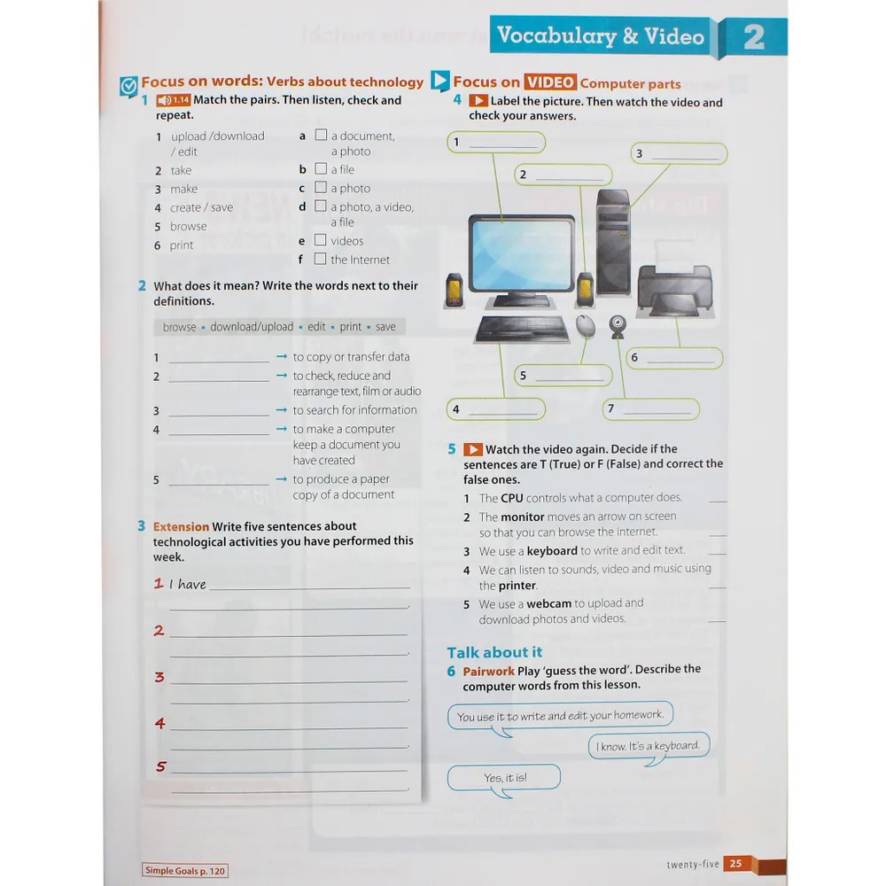 English Goals 3 -  Level A2 - Student’s Book