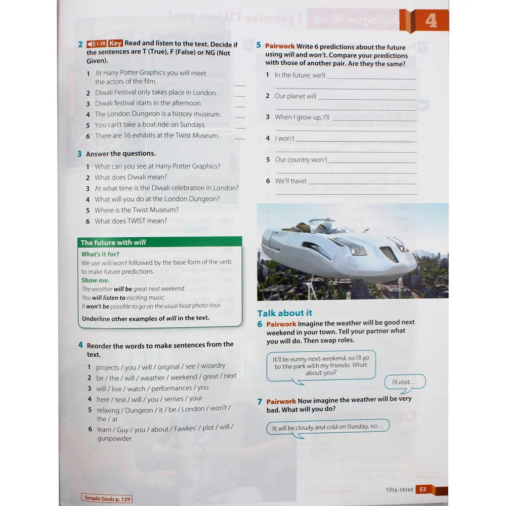 English Goals 3 -  Level A2 - Student’s Book