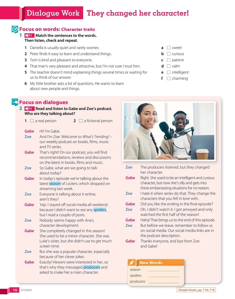 English Goals 4 -  Level B1 - Student’s Book