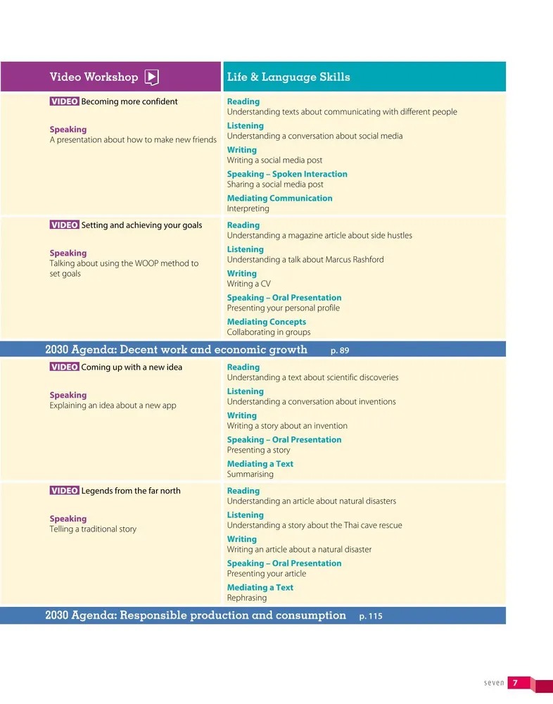 English Goals 4 -  Level B1 - Student’s Book