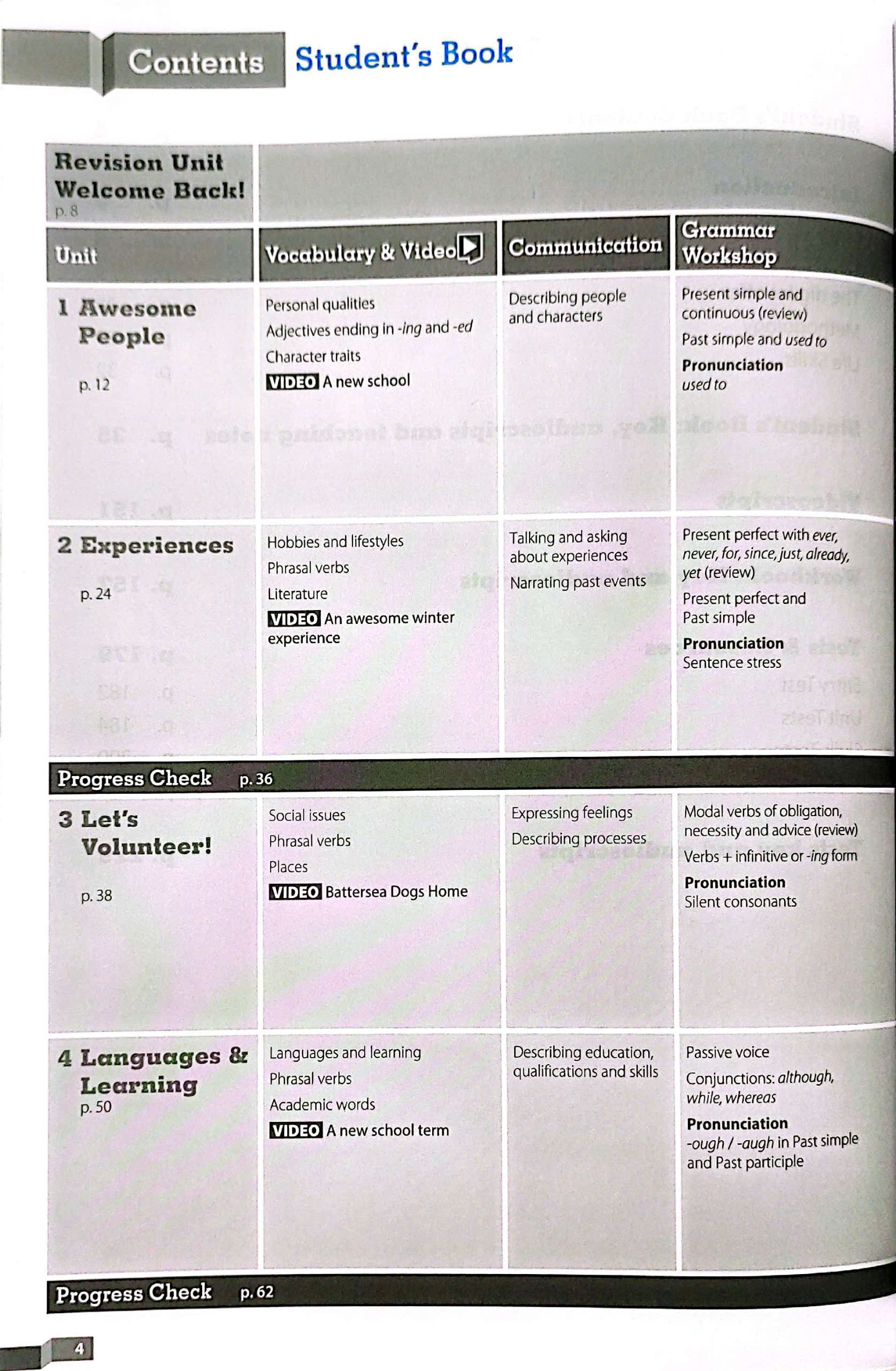 English Goals 4 - Level B1 - Teacher's Book