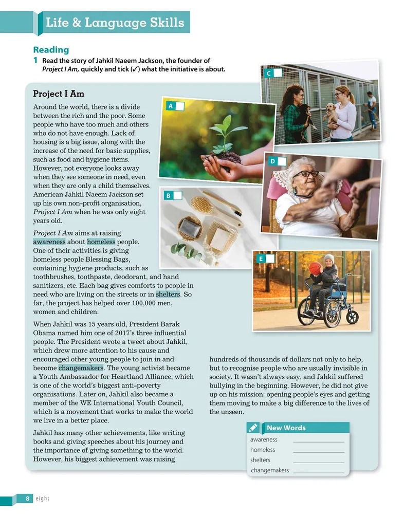 English Goals 4 - Level B1 - Workbook