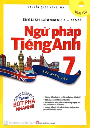 english grammar - ngữ pháp tiếng anh 7 (bài kiểm tra)